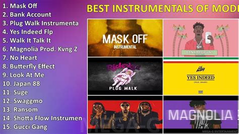 BEST INSTRUMENTALS OF MODERN RAP SONGS .